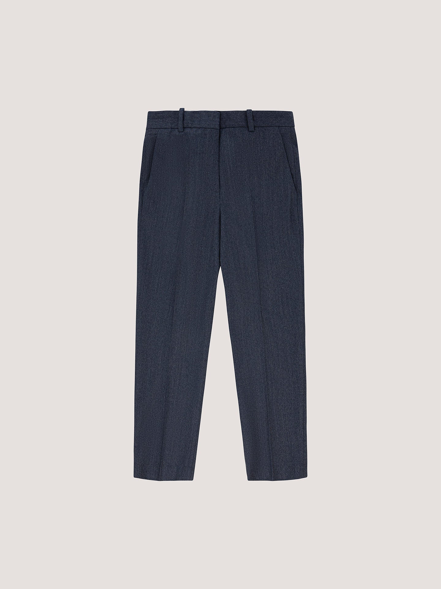 Flannel bistretch Carrot trousers
