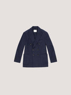 Masculine double-breasted jacket