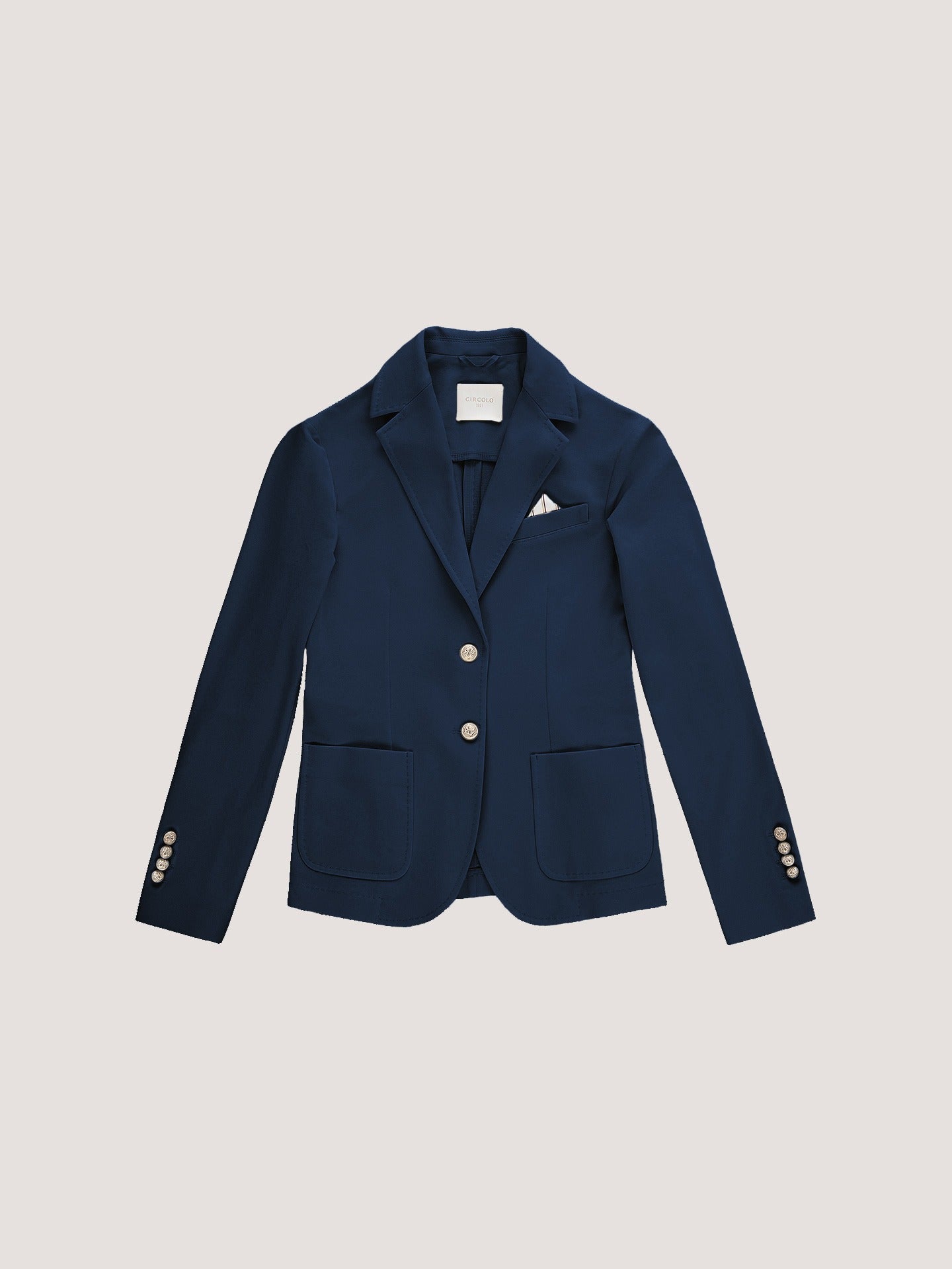 Giacca slim fit light fleece