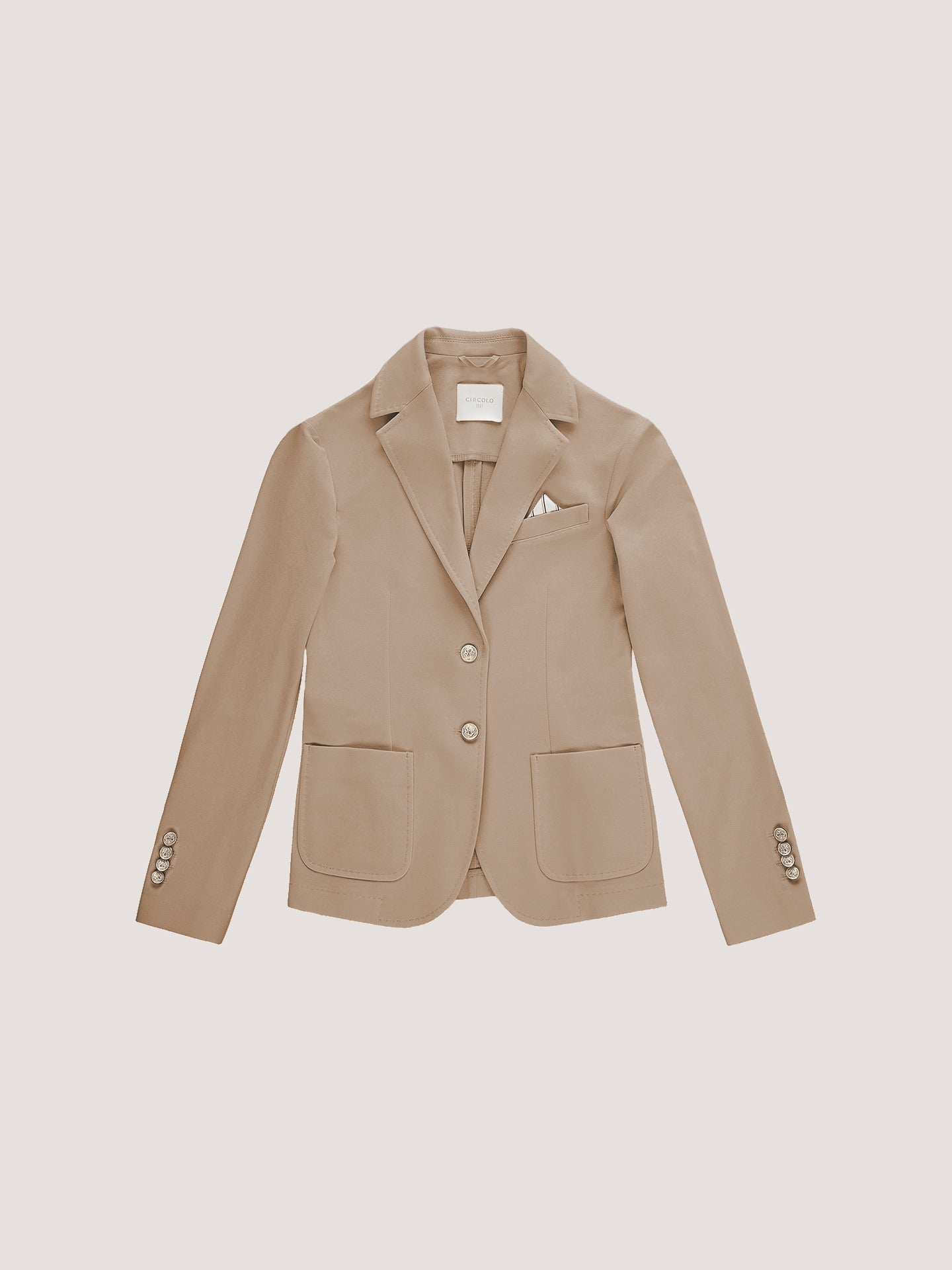 Giacca slim fit light fleece