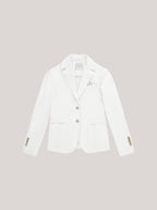 Giacca slim fit light fleece