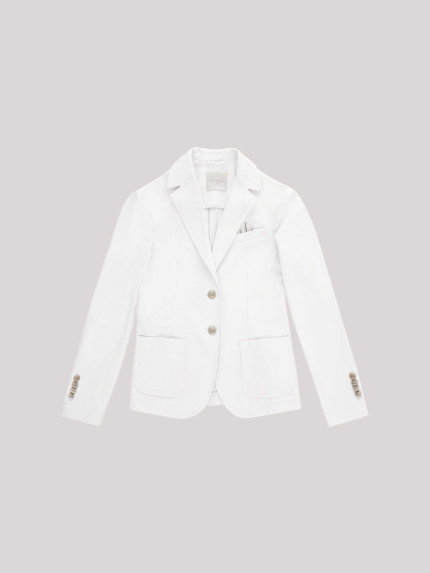 Giacca slim fit light fleece