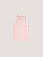 Ribbed Crew-Neck Tank Top