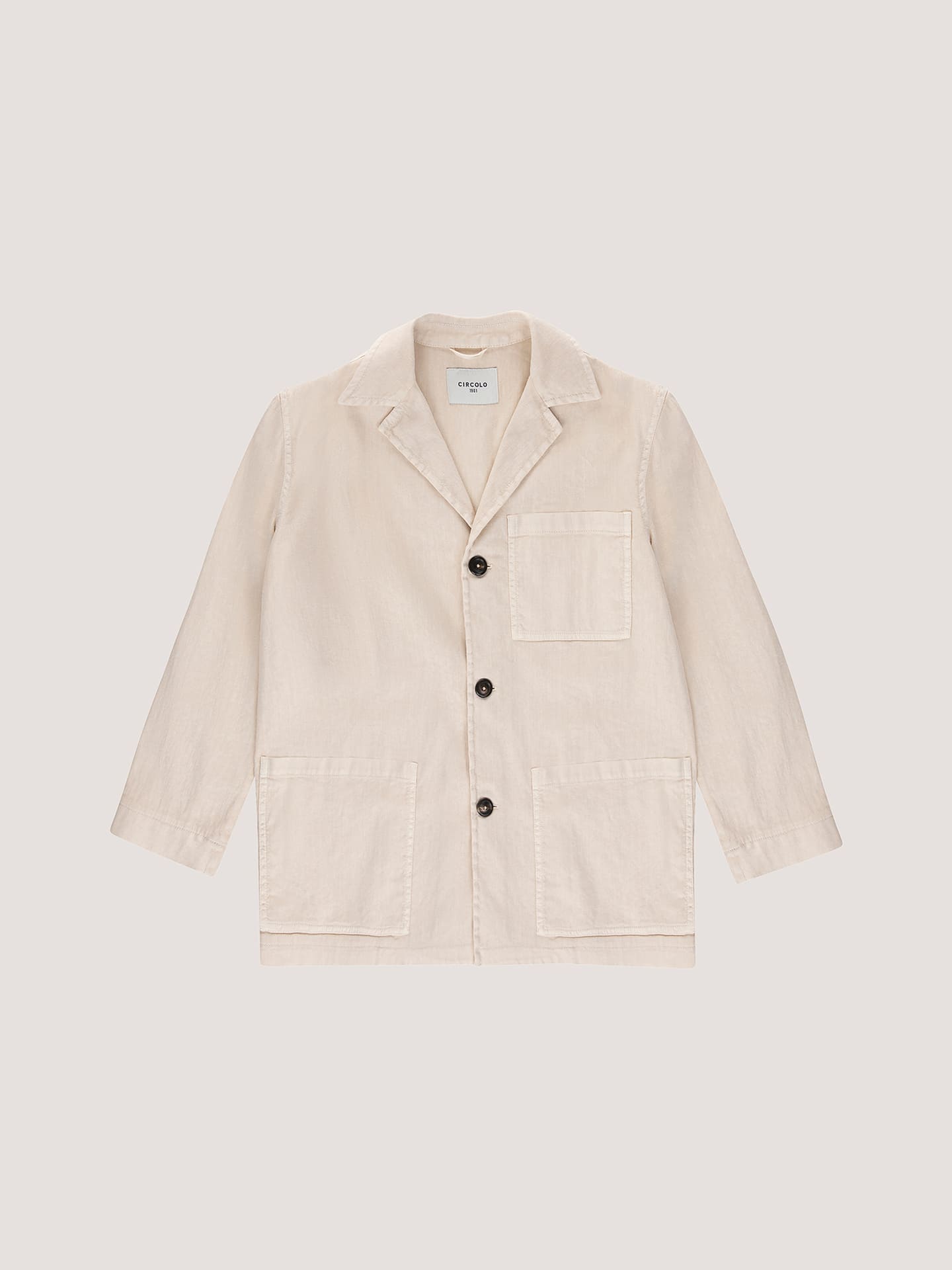 Shirt Jacket Gabardine