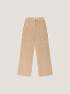 Pantalone masculine vita alta velours