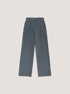 Pantalone masculine vita alta velours