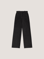 Pantalone masculine vita alta velours