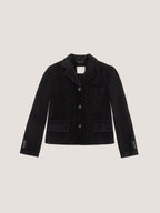 Giacca cropped velours