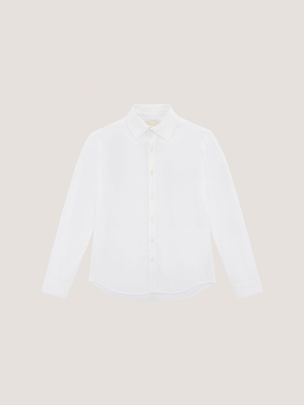 Camicia slim jersey