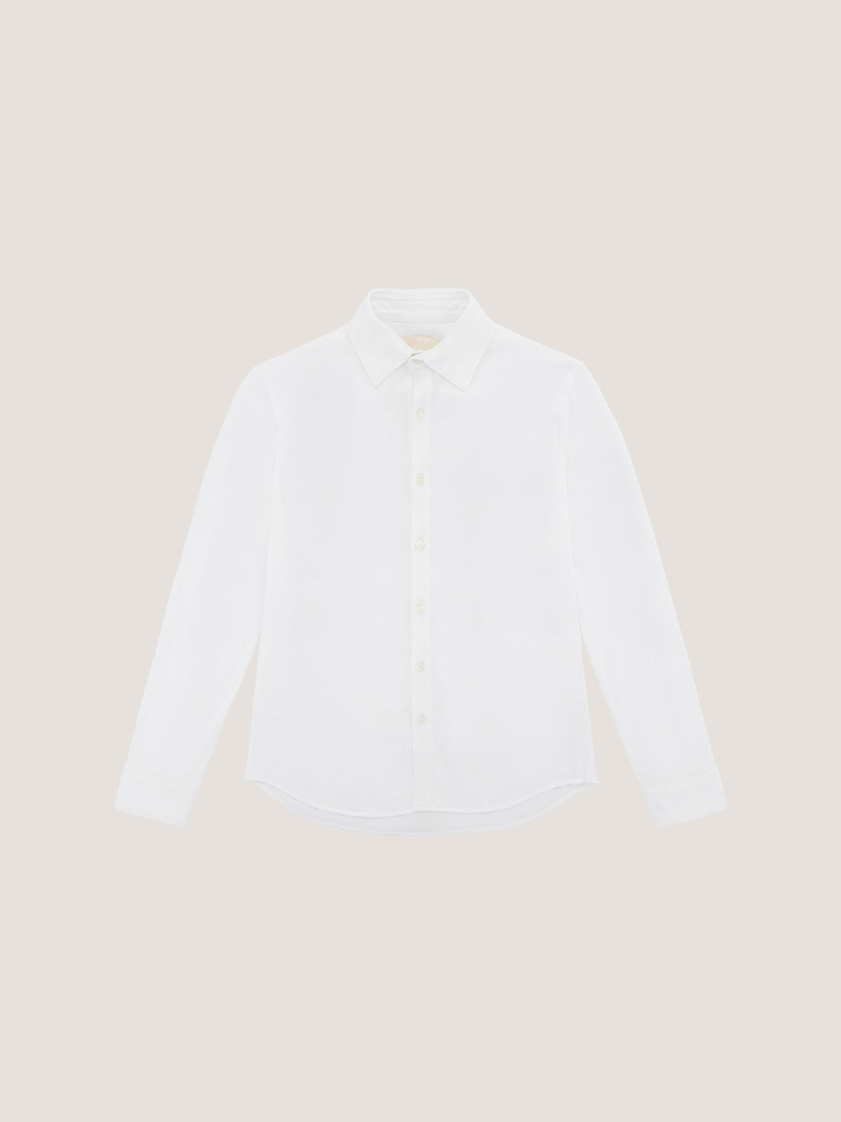 Camicia slim jersey
