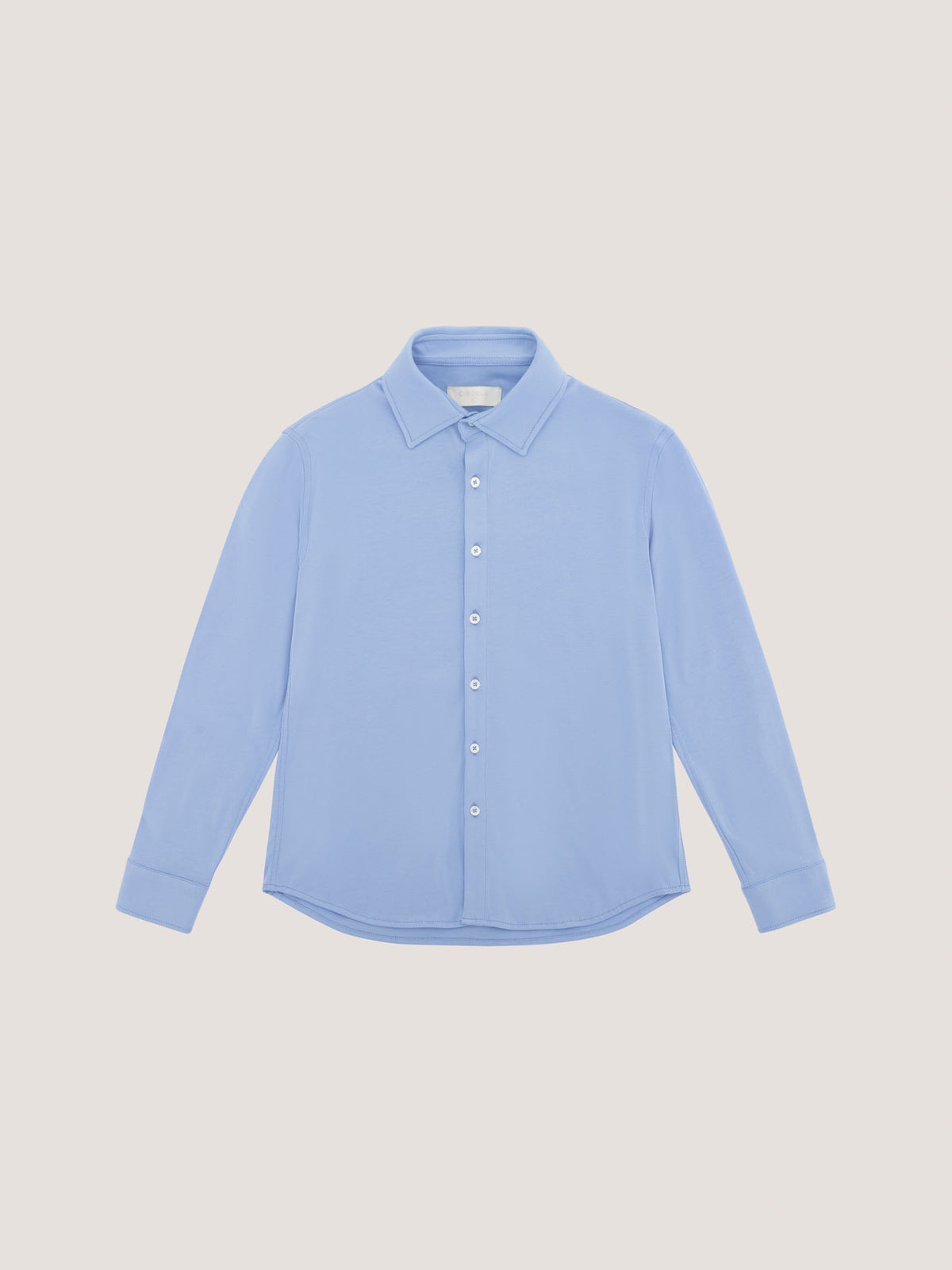Camicia slim jersey