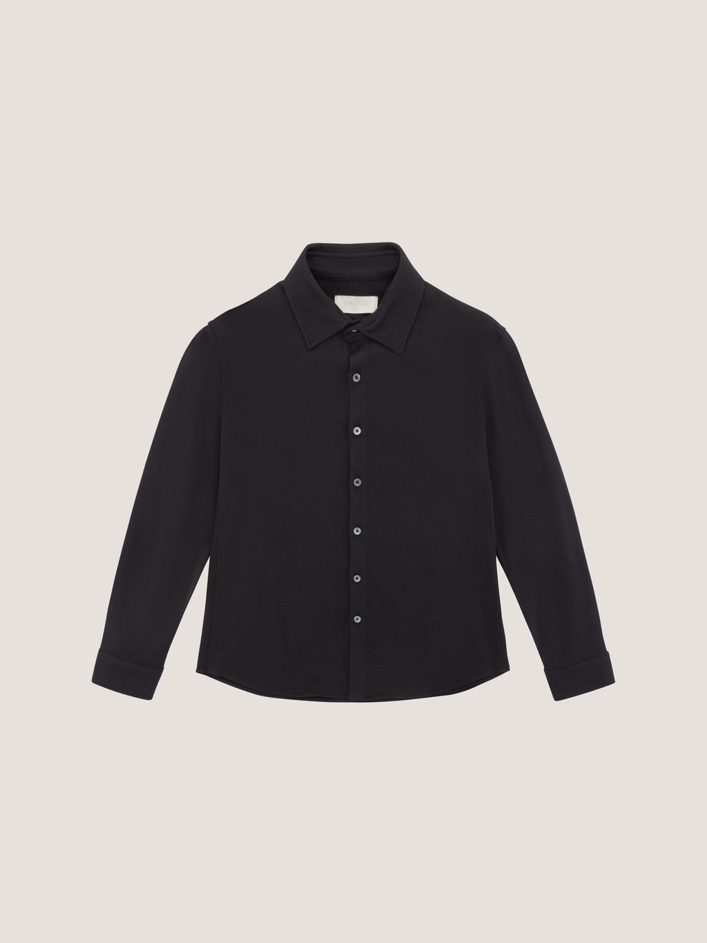 Camicia slim jersey