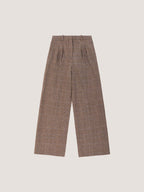 Pantalone masculine doppia pences prince of Wales light fleece