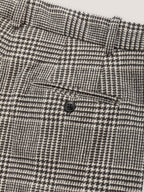 Pantalone masculine regular prince of Wales light fleece