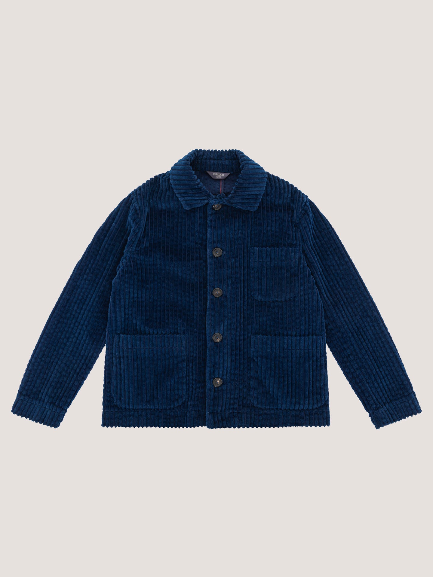Giacca panama indigo big corduroy