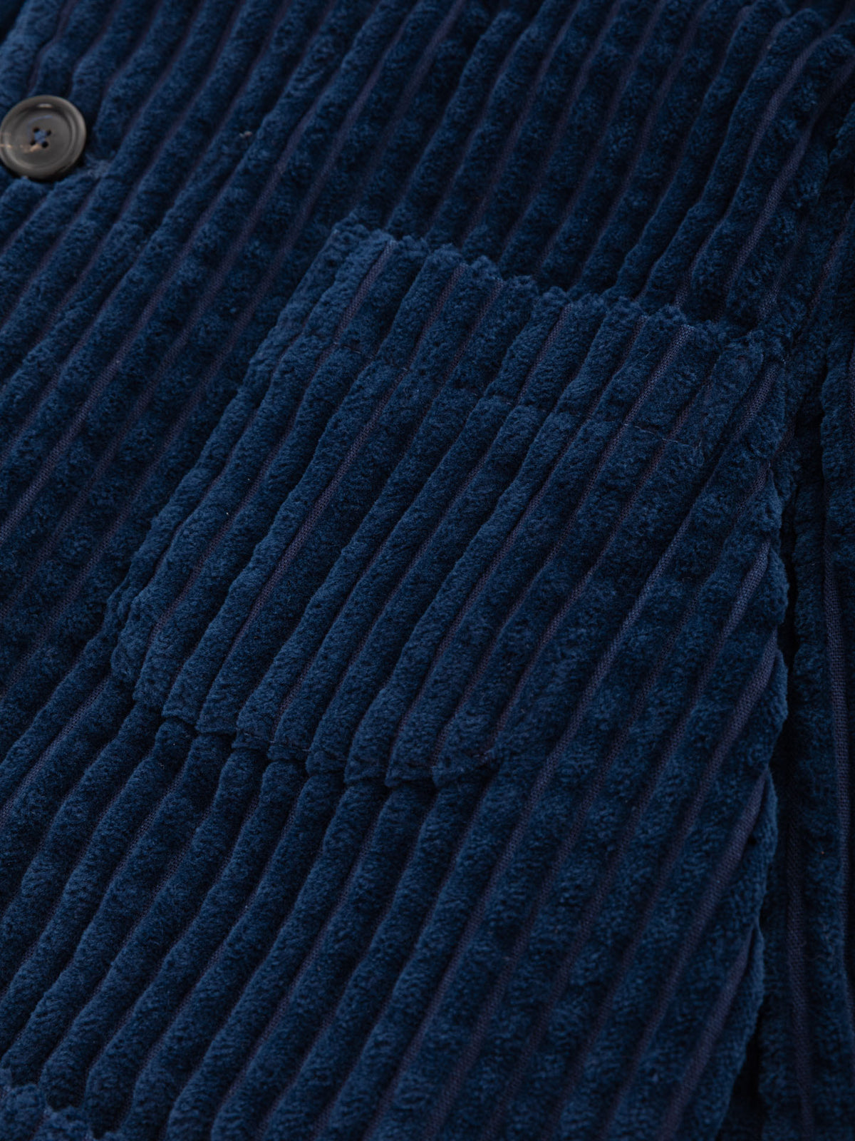 Giacca panama indigo big corduroy