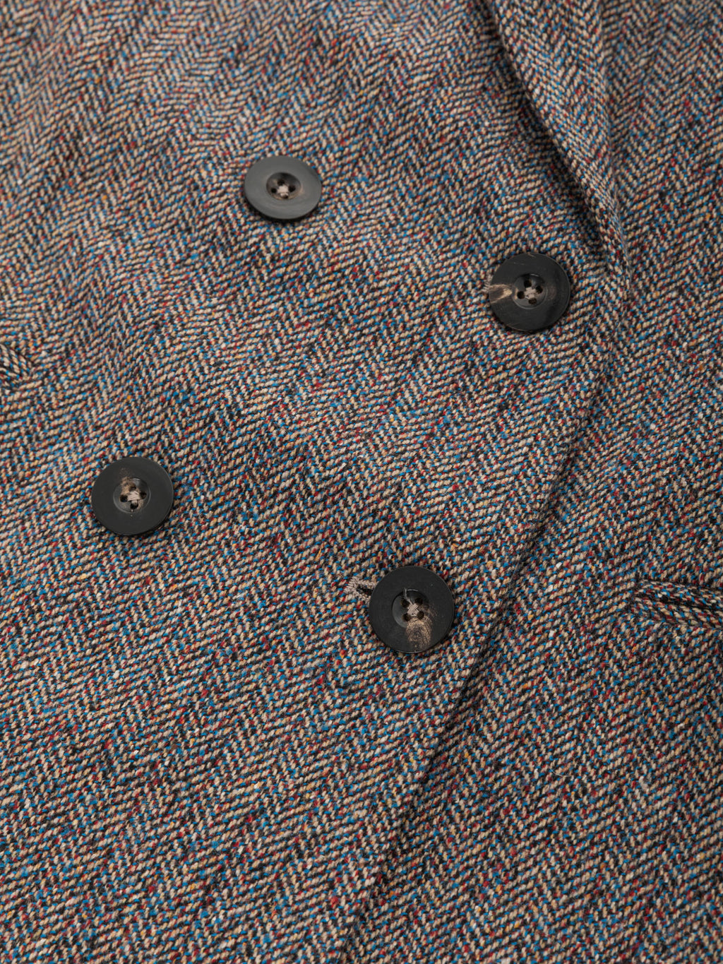 Doppiopetto luxury herringbone tweed