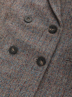 Doppiopetto luxury herringbone tweed