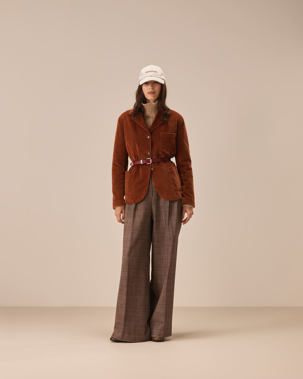 Giacca tre bottoni velvet silk touch