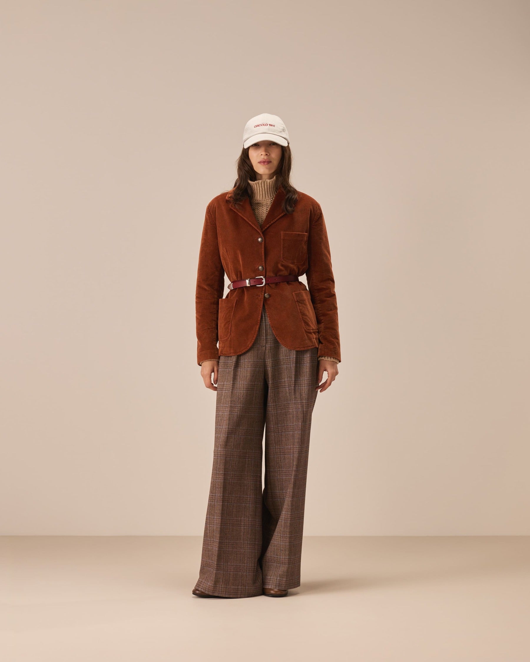 Giacca tre bottoni velvet silk touch