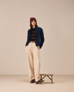 Giacca cropped velvet silk touch