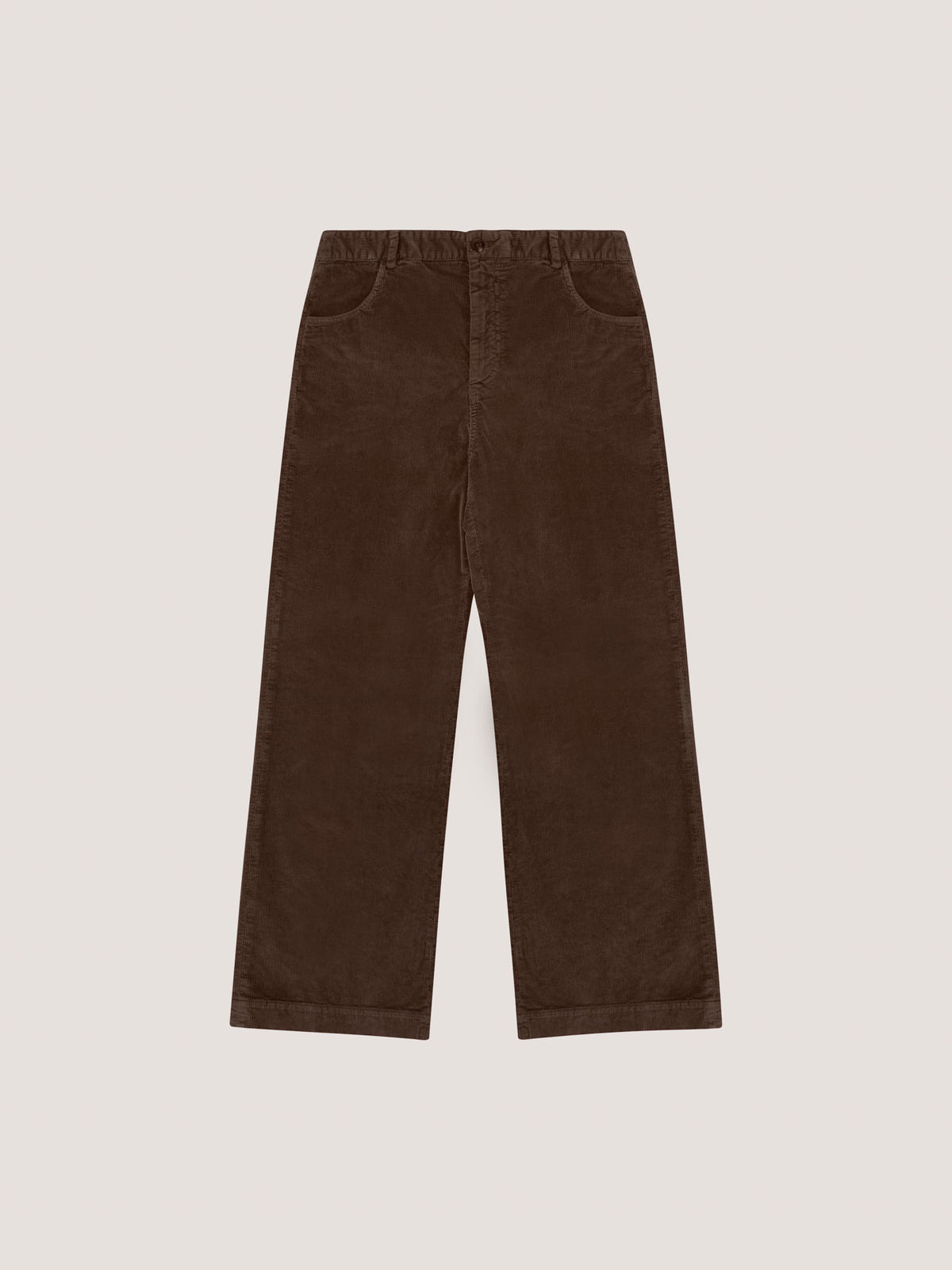 Pantalone straight leg velvet silk touch