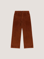 Pantalone straight leg velvet silk touch