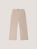 Pantalone straight leg velvet silk touch