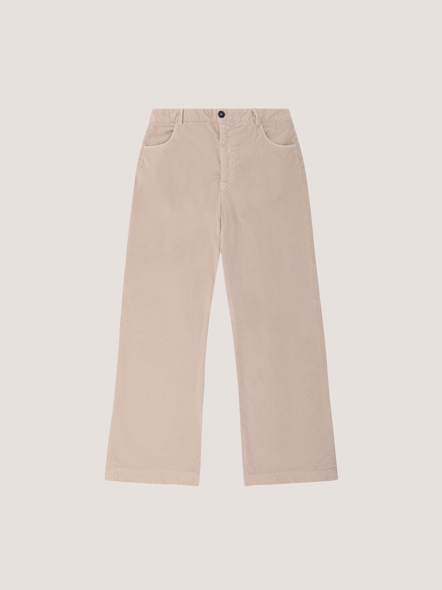 Pantalone straight leg velvet silk touch
