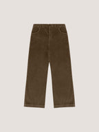 Pantalone straight leg velvet silk touch