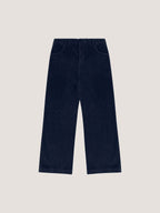 Pantalone straight leg velvet silk touch