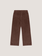 Pantalone straight leg velvet silk touch