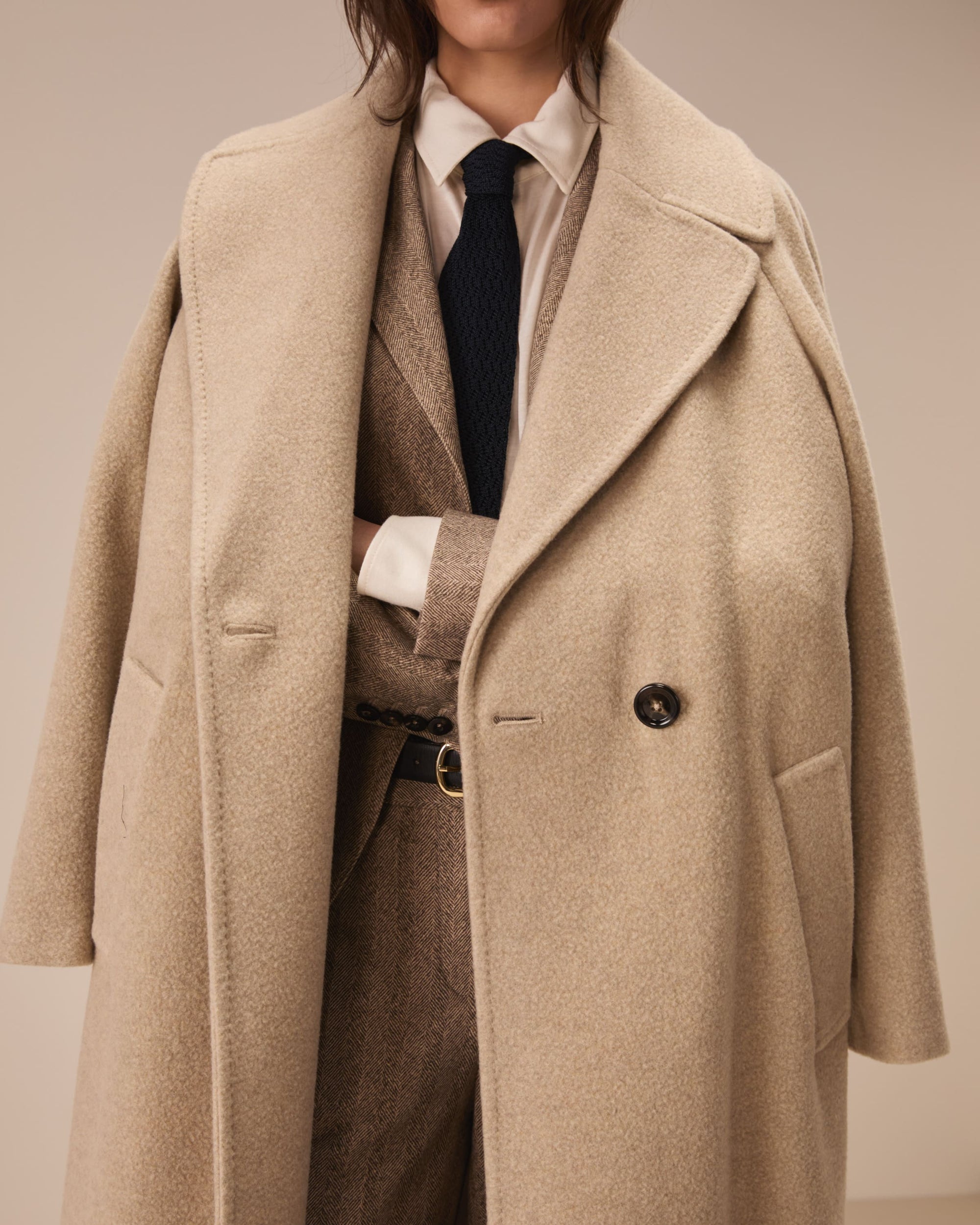 Cappotto doppiopetto luxury wool