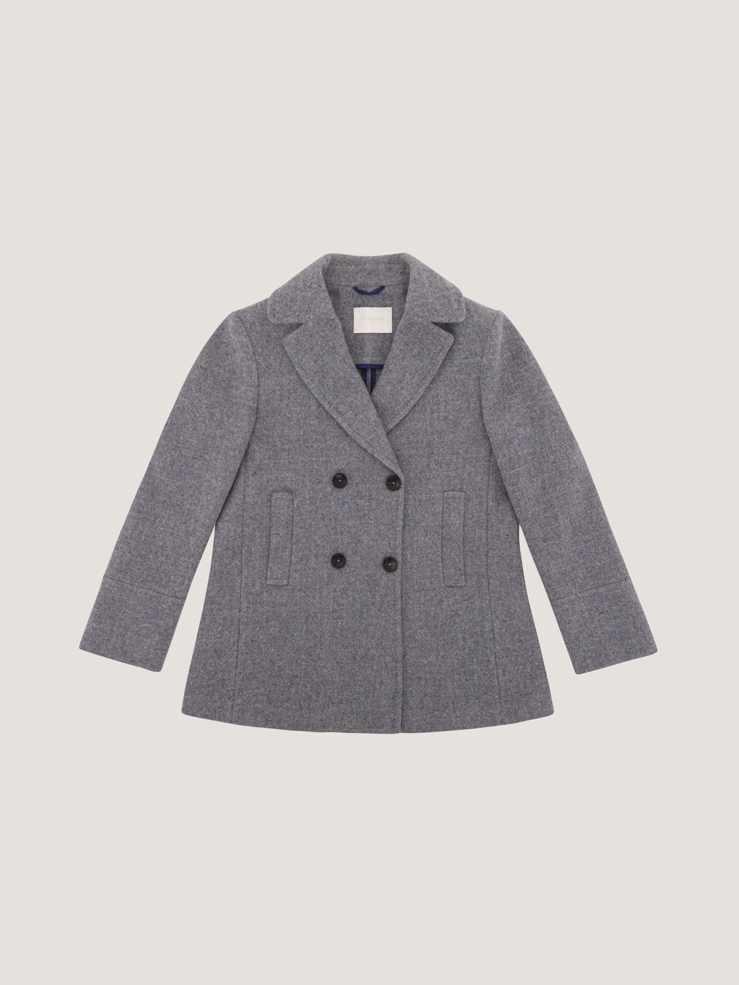 Peacoat felted wool