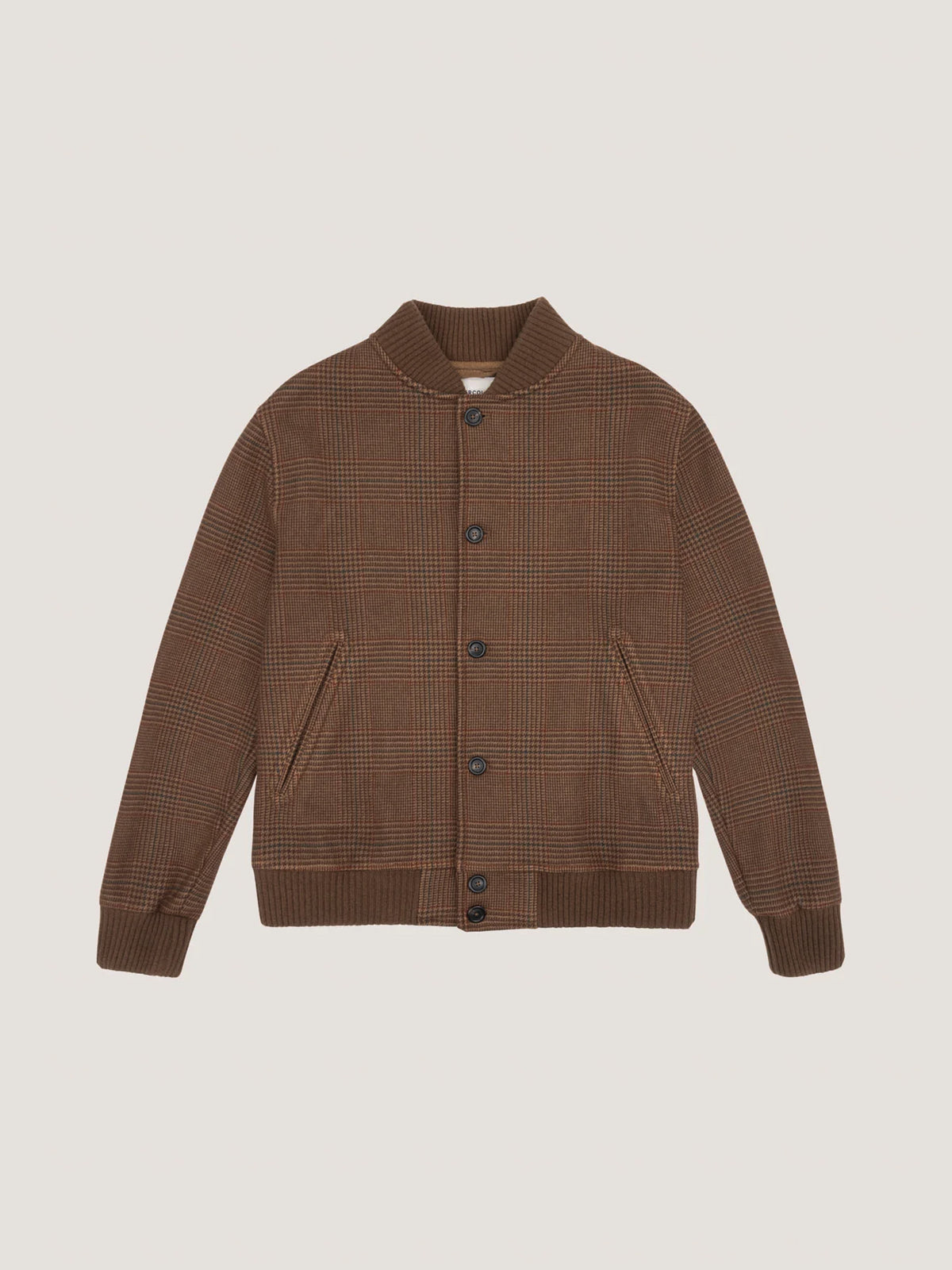 Bomber wool check