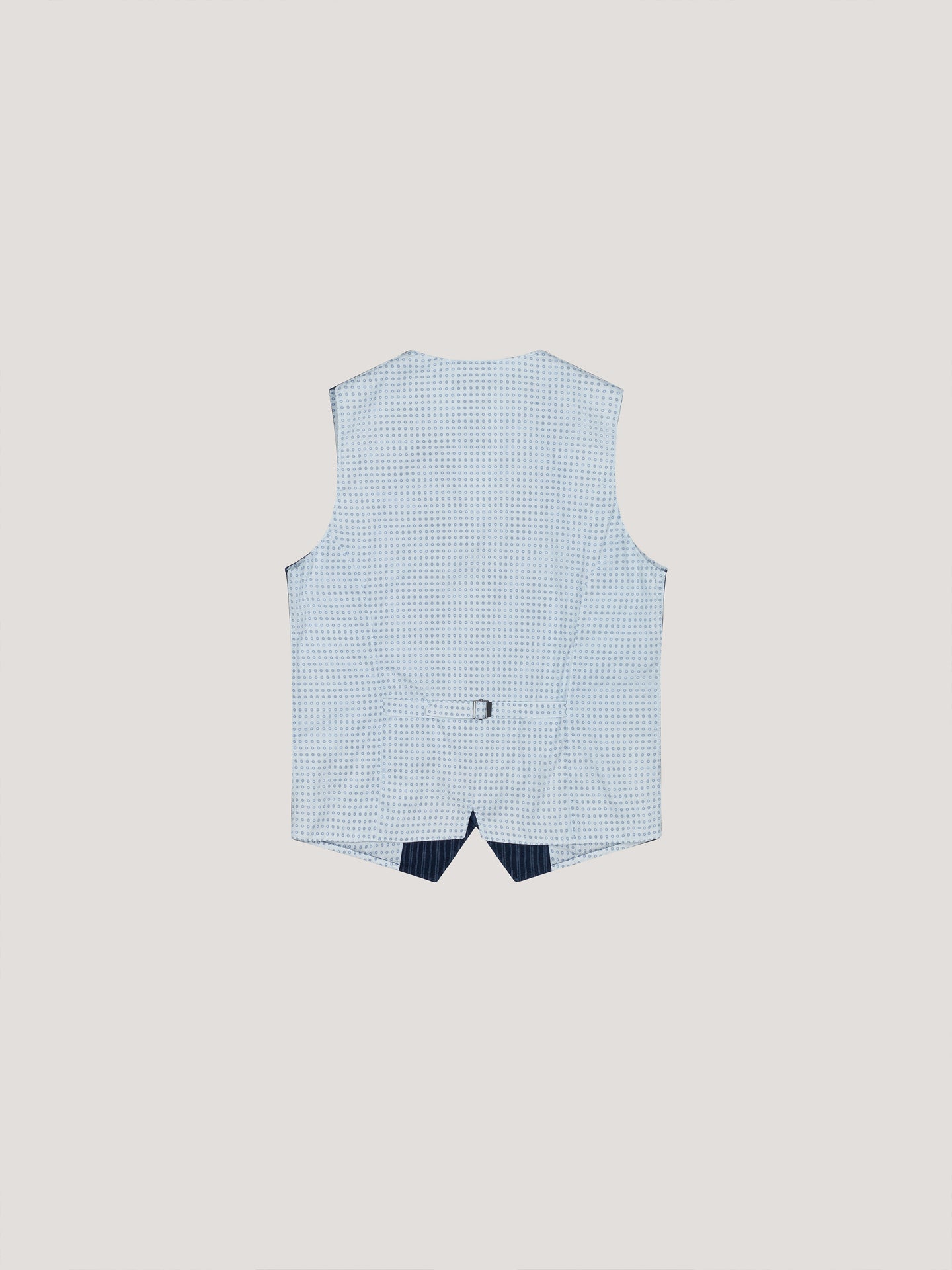 Indaco Striped gilet