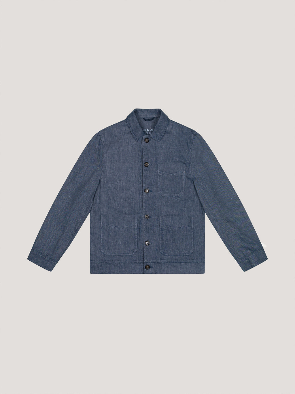 Diagonal Canvas work jacket