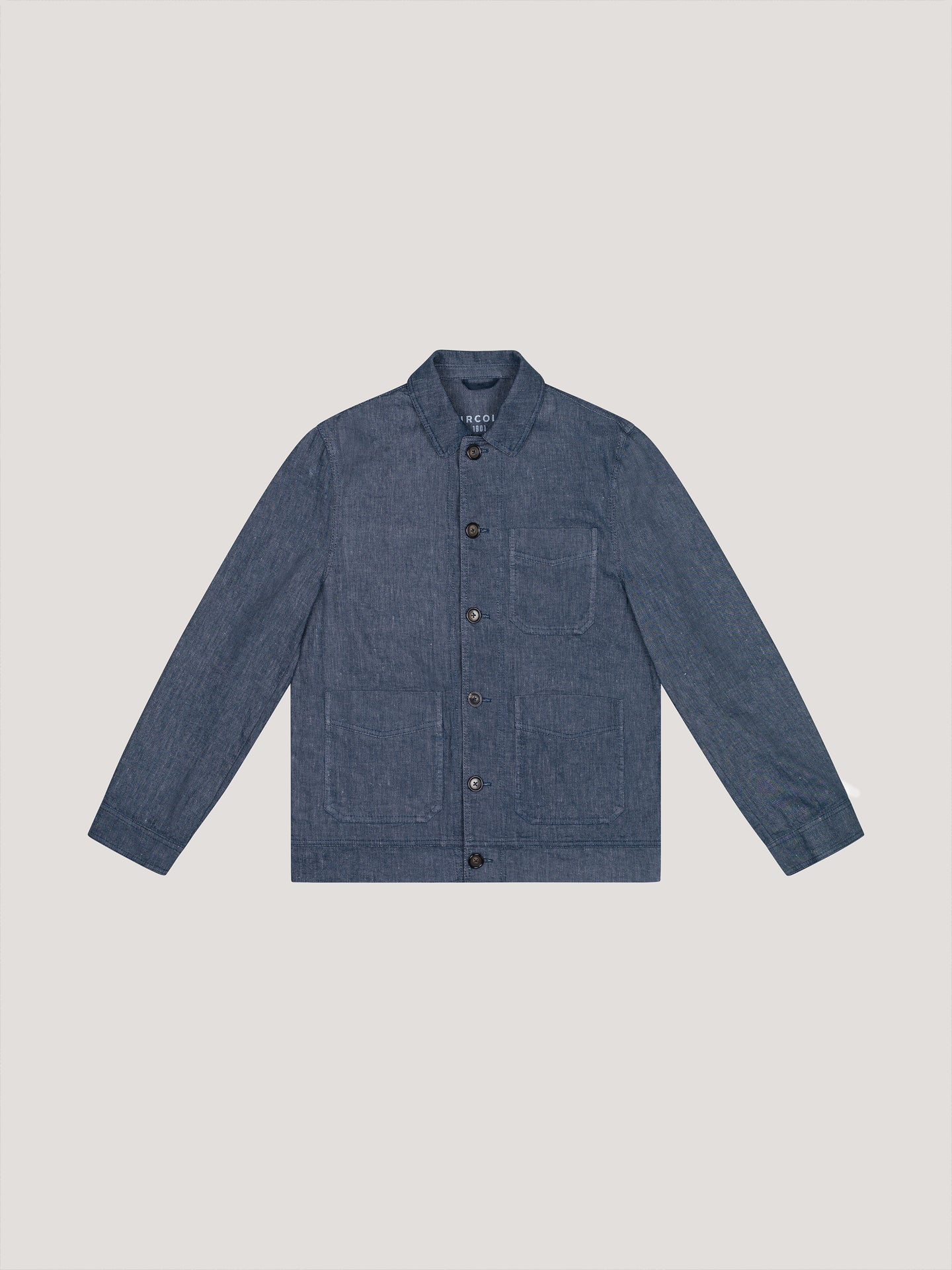 Diagonal Canvas work jacket