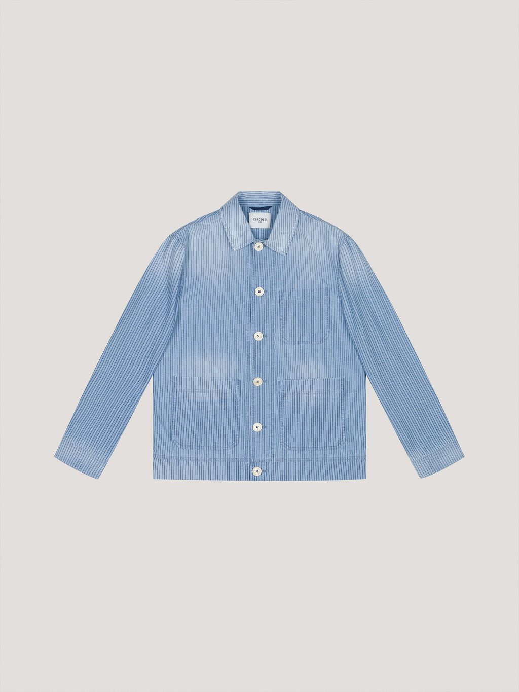 Giacca lavoro Striped Chambray