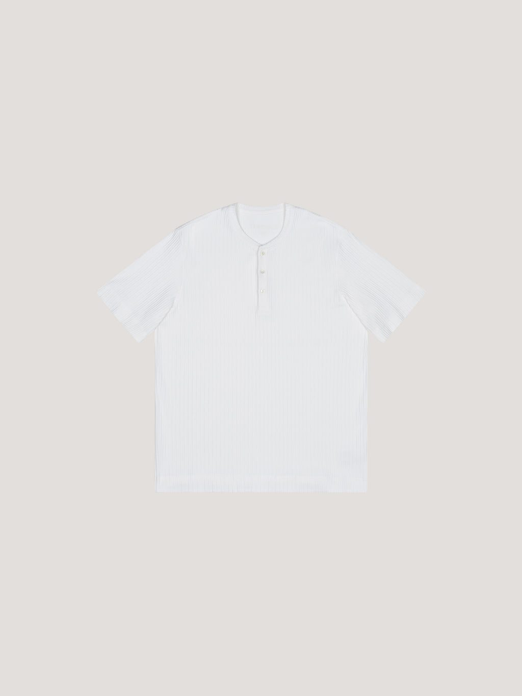 Ribbed Henley t-shirt