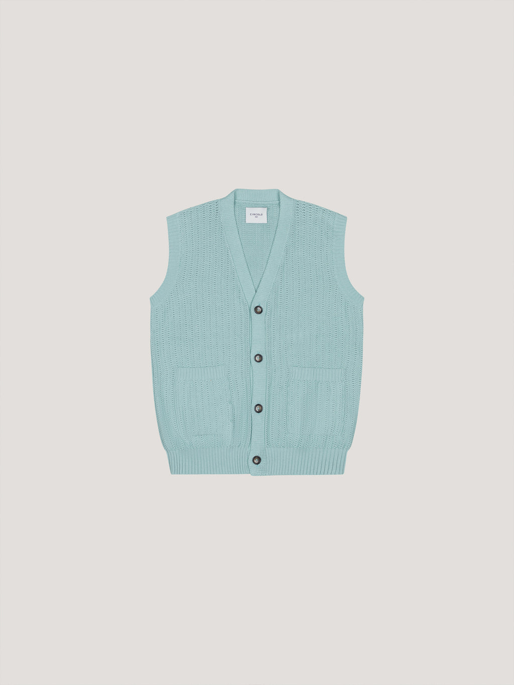 Gilet punto traforato