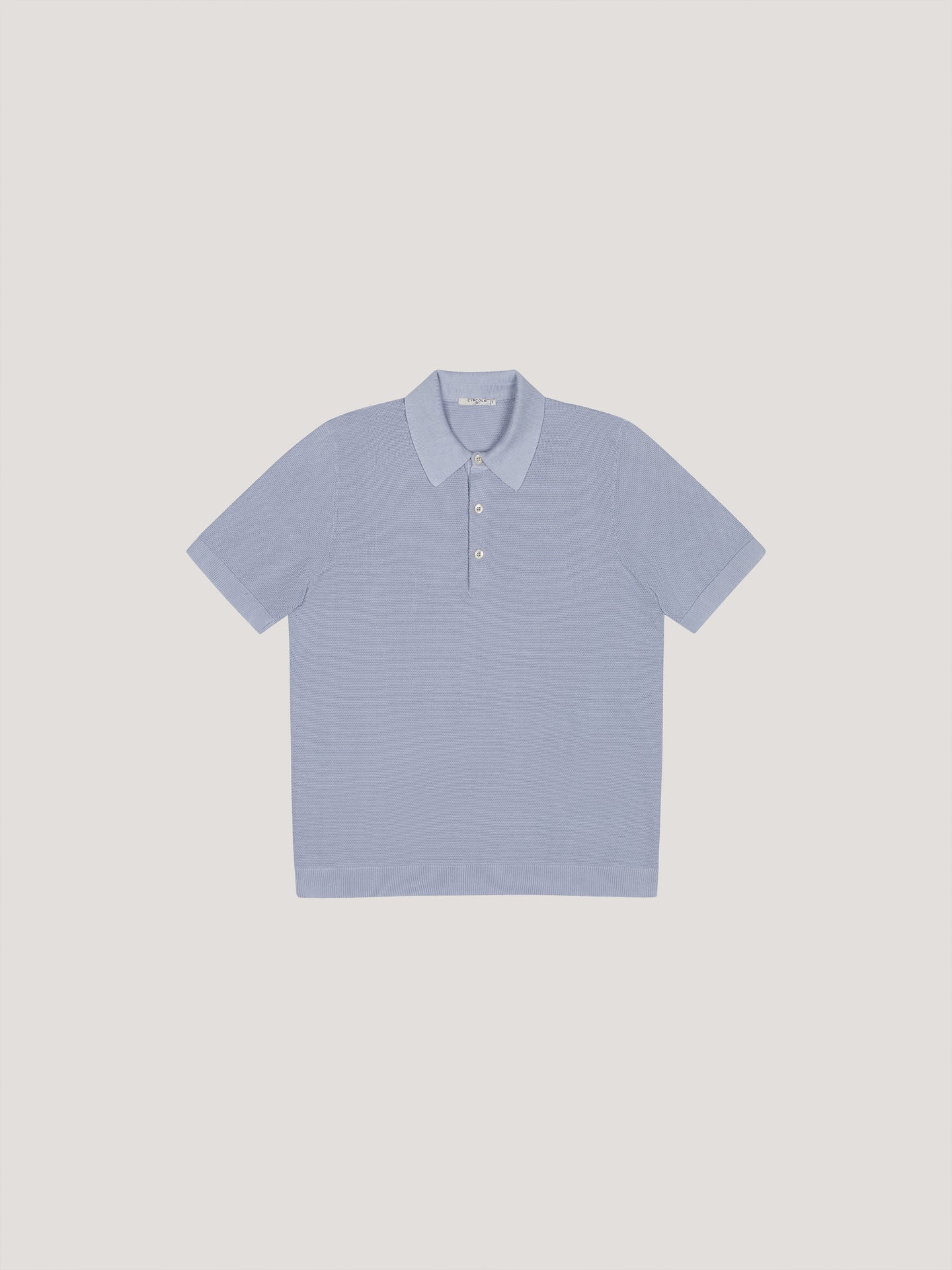 Fancy Knit polo shirt