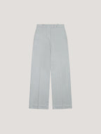 Pantalone vita alta Pinstriped