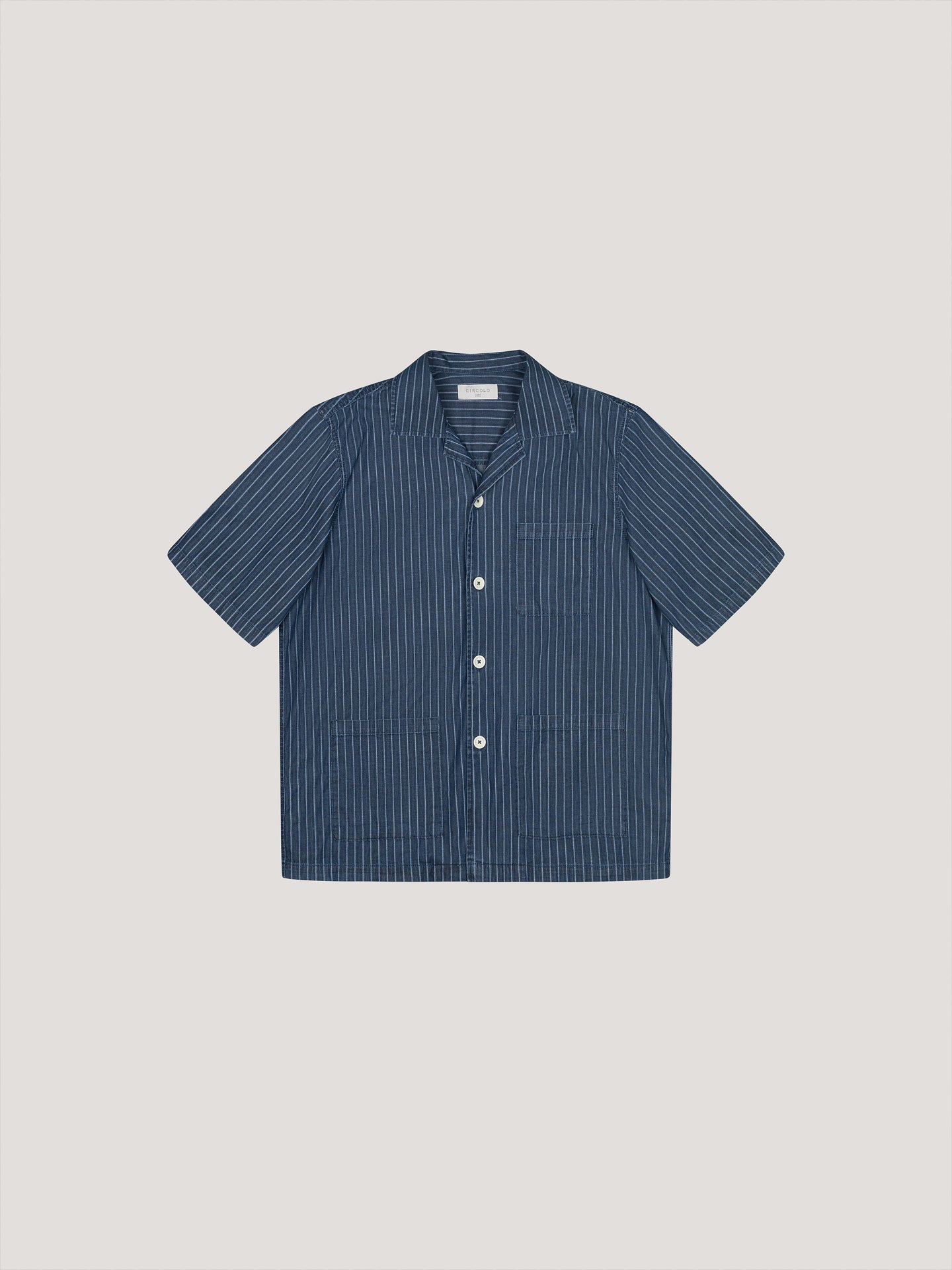 Camicia Striped Chambray