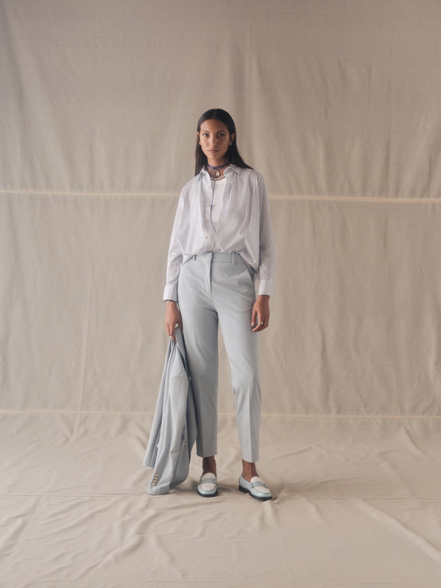 Pantalone carrot Oxford