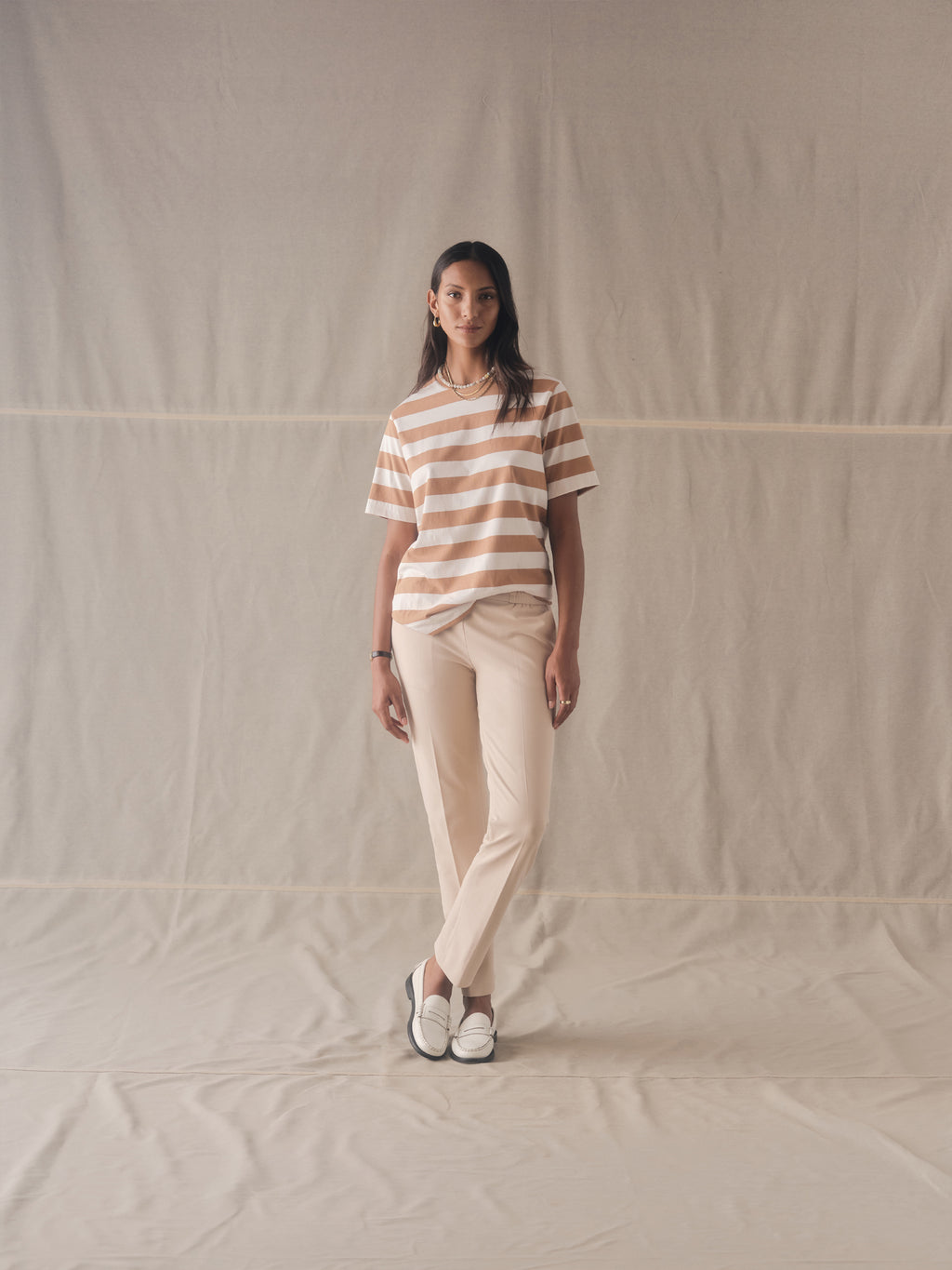 T-shirt Large Striped