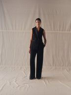 Pantalone vita alta Masculine