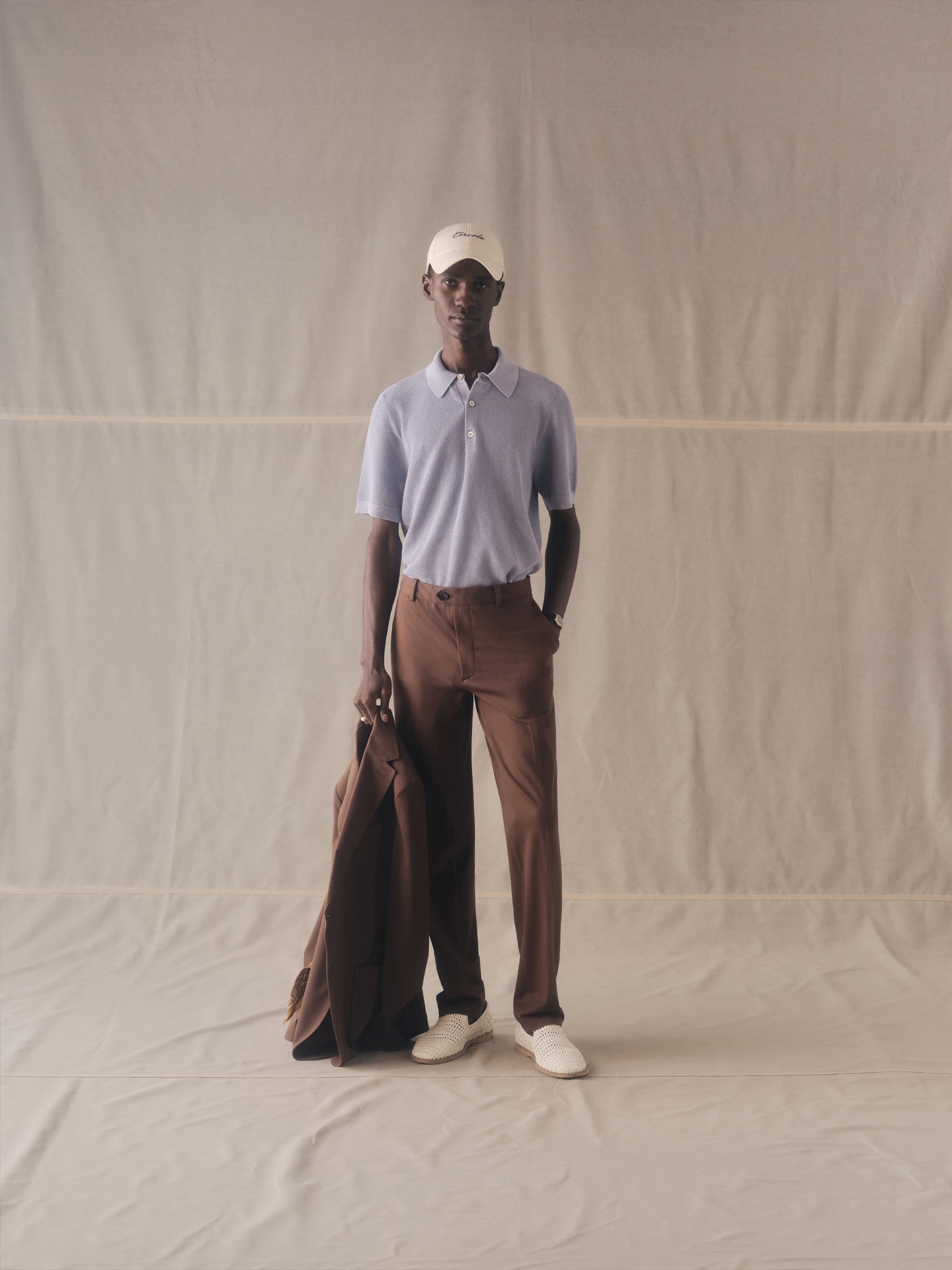 Fancy Knit polo shirt