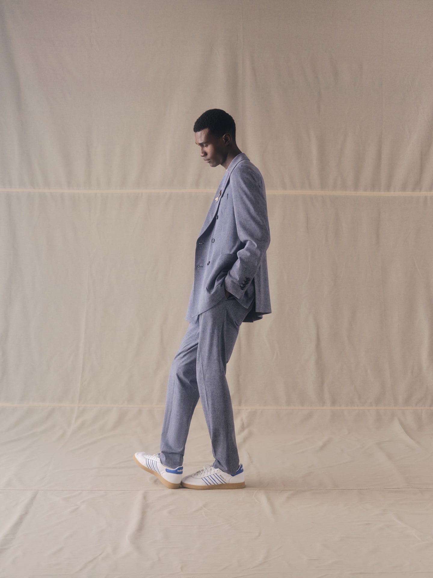 Canvas Fabric Weft chino trousers