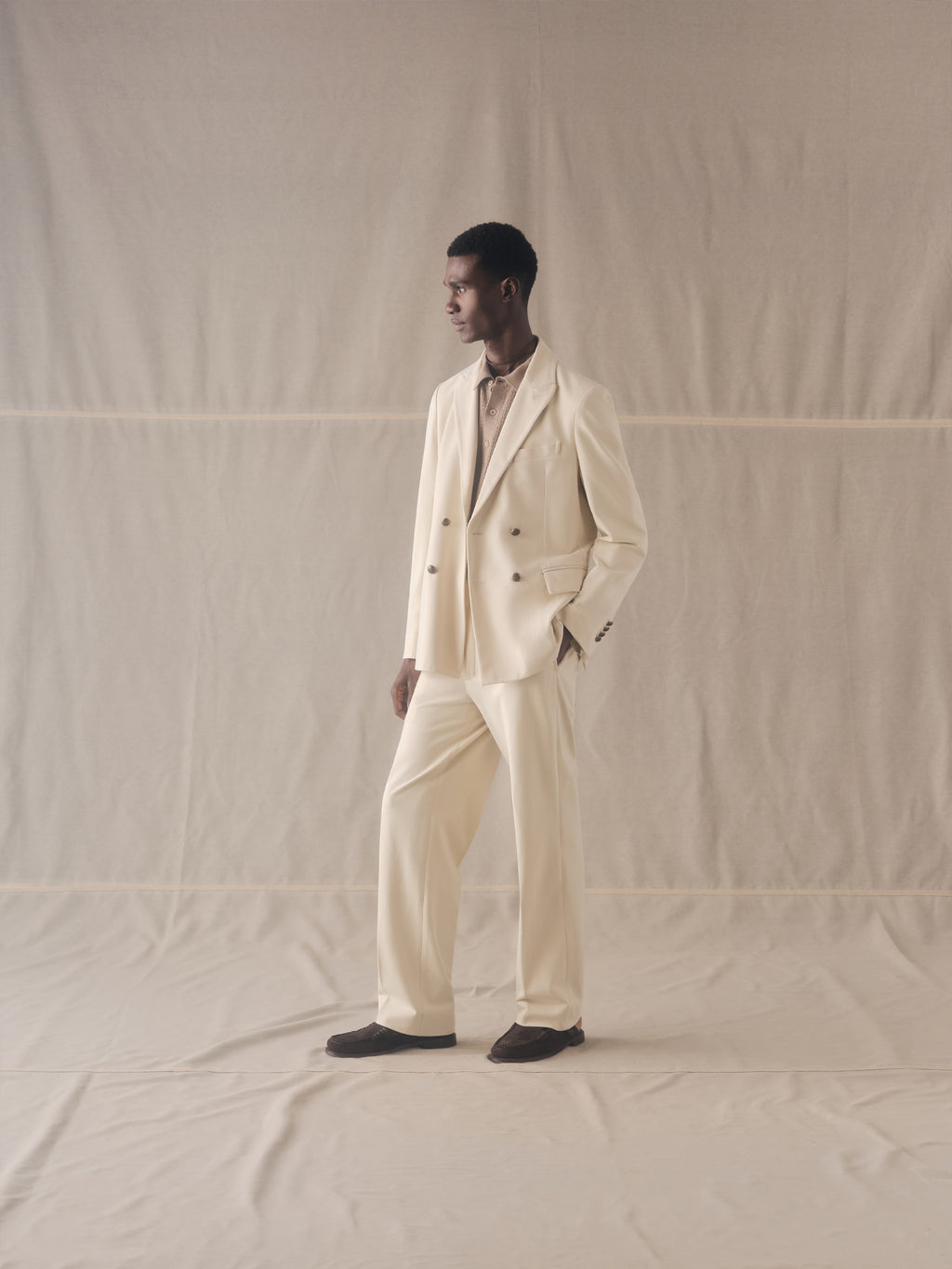 Straight trousers
